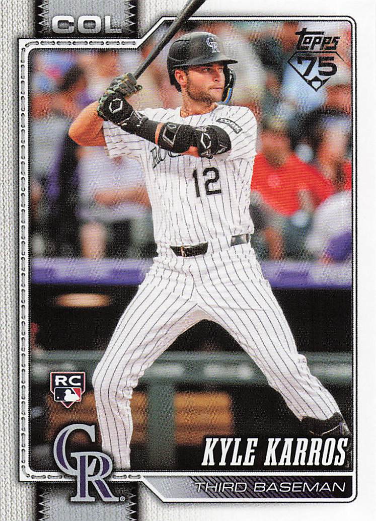 2026 Topps Baseball Kyle Karros #334 Rookie