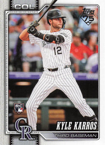 2026 Topps Baseball Kyle Karros #334 Rookie