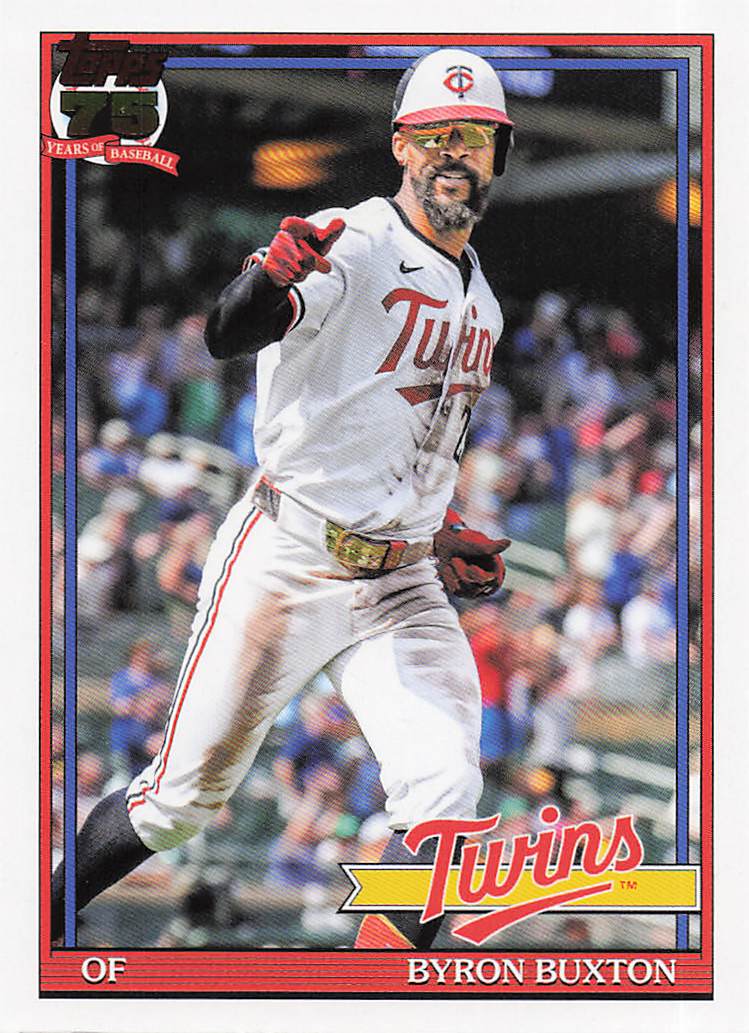 2026 Topps Baseball 1991 Topps Baseball Byron Buxton #T91-92