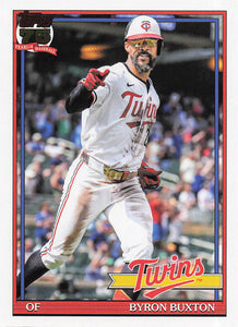 2026 Topps Baseball 1991 Topps Baseball Byron Buxton #T91-92