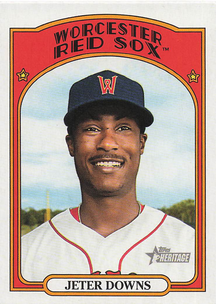 2021 Topps Heritage Minor League Baseball Jeter Downs #40