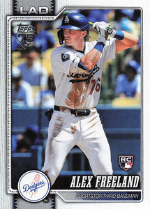 2026 Topps Baseball Alex Freeland #74 Rookie