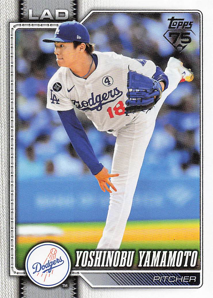 2026 Topps Baseball Yoshinobu Yamamoto #90