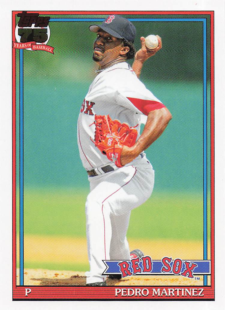 2026 Topps Baseball 1991 Topps Baseball Pedro Martinez #T91-75