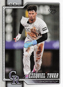 2026 Topps Baseball Ezequiel Tovar #136