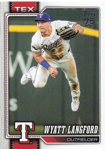 2026 Topps Baseball Wyatt Langford #383