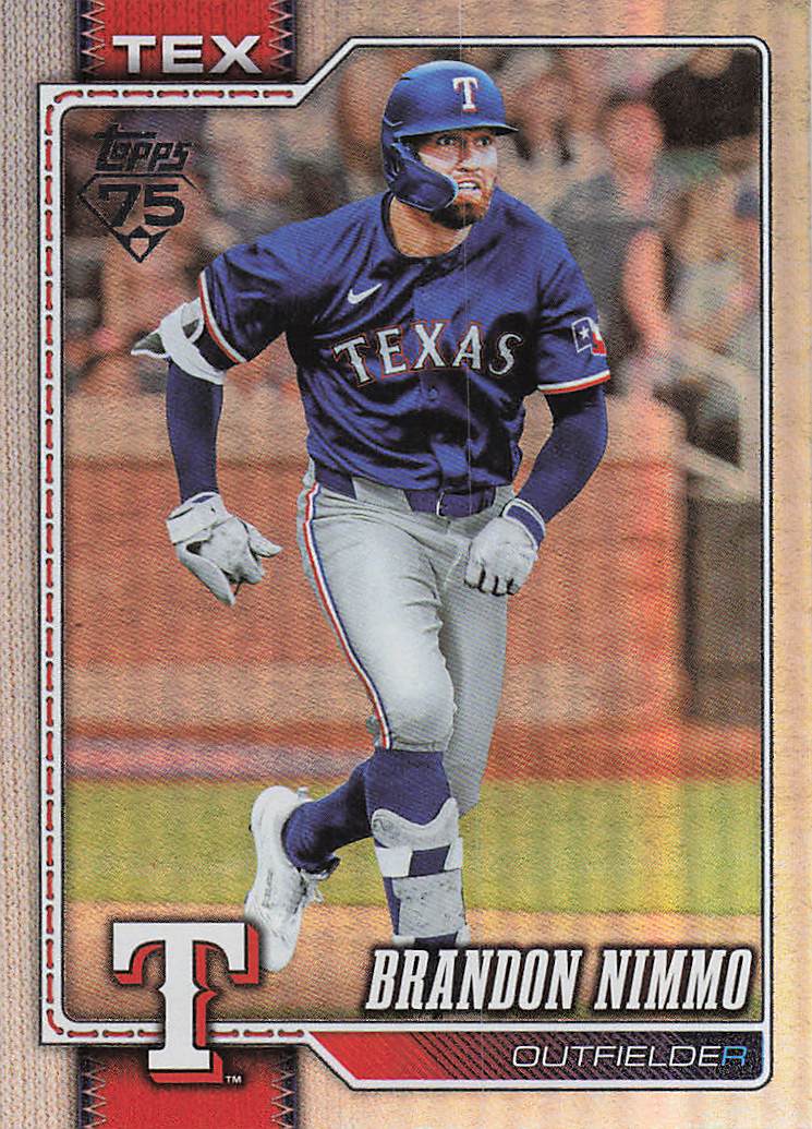 2026 Topps Baseball Rainbow Foil Brandon Nimmo #470