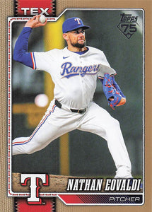2026 Topps Baseball Gold 0863/2026 Nathan Eovaldi #355