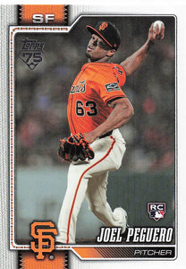 2026 Topps Baseball Joel Peguero #474 Rookie