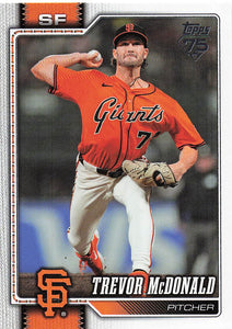 2026 Topps Baseball Trevor McDonald #466