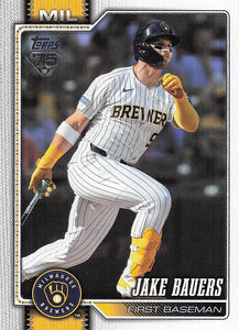 2026 Topps Baseball Jake Bauers #604