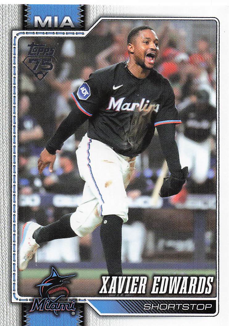 2026 Topps Baseball Xavier Edwards #392