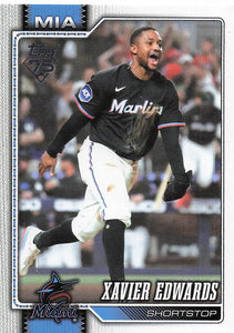 2026 Topps Baseball Xavier Edwards #392