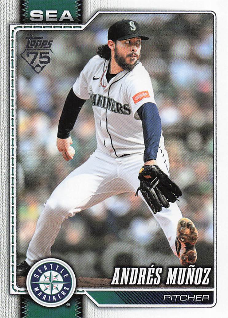 2026 Topps Baseball Andrés Muñoz #574