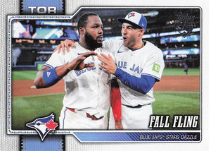 2026 Topps Baseball Fall Fling (Vladimir Guerrero Jr. / George Springer) #356