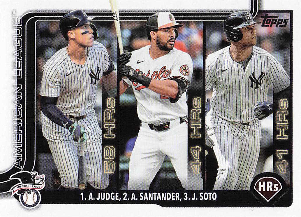 2025 Topps Aaron Judge / Anthony Santander / Juan Soto #79