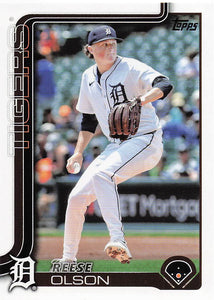 2025 Topps Baseball Reese Olson #224