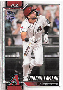 2026 Topps Baseball Jordan Lawlar #397