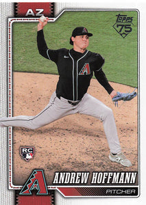 2026 Topps Baseball Andrew Hoffmann #696 Rookie
