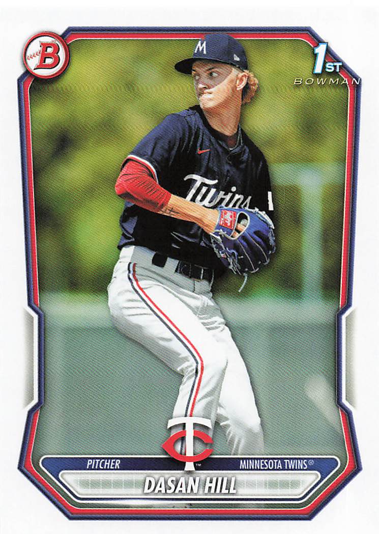 2026 Bowman Baseball Prospects Dasan Hill #BP-88