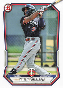 2026 Bowman Baseball Prospects Kaelen Culpepper #BP-143
