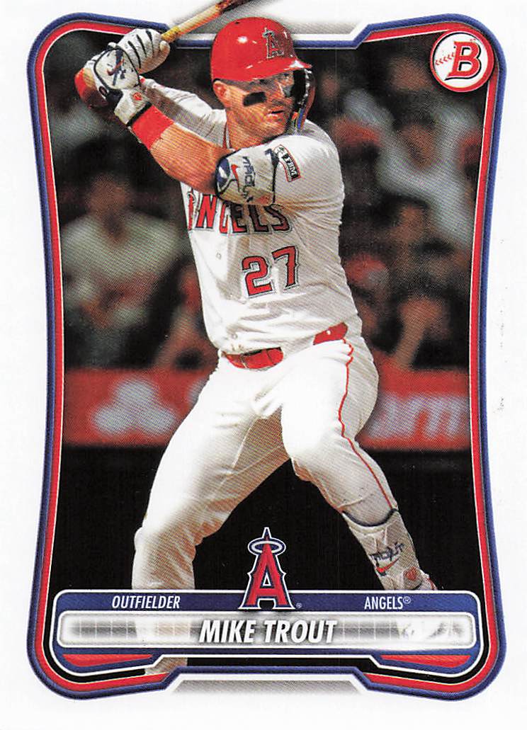2026 Bowman Baseball Mike Trout #100