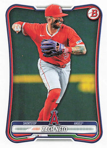 2026 Bowman Baseball Zach Neto #42