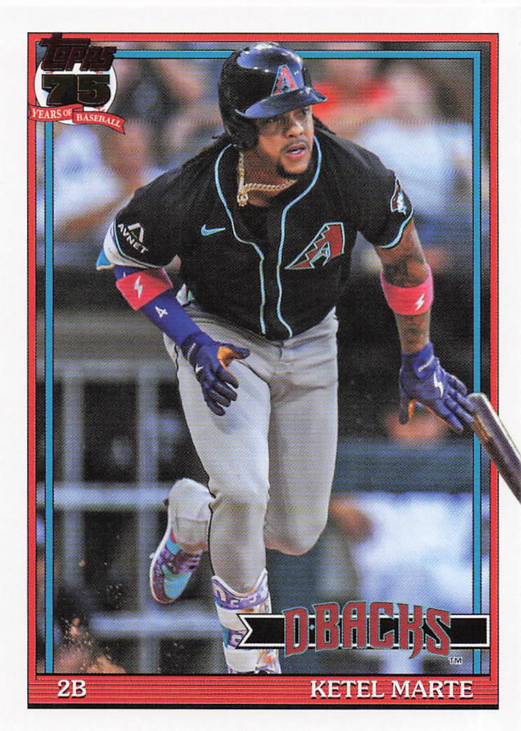 2026 Topps Baseball 1991 Topps Ketel Marte #91B2-25