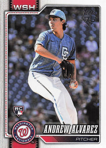 2026 Topps Baseball Andrew Alvarez #520 Rookie