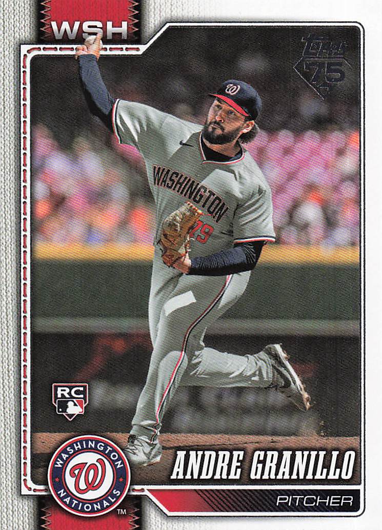 2026 Topps Baseball Andre Granillo #674 Rookie