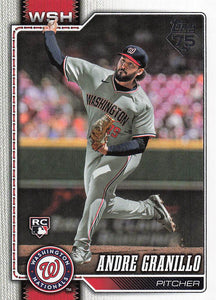 2026 Topps Baseball Andre Granillo #674 Rookie