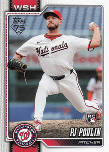 2026 Topps Baseball PJ Poulin #405 Rookie