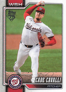 2026 Topps Baseball Cade Cavalli #418