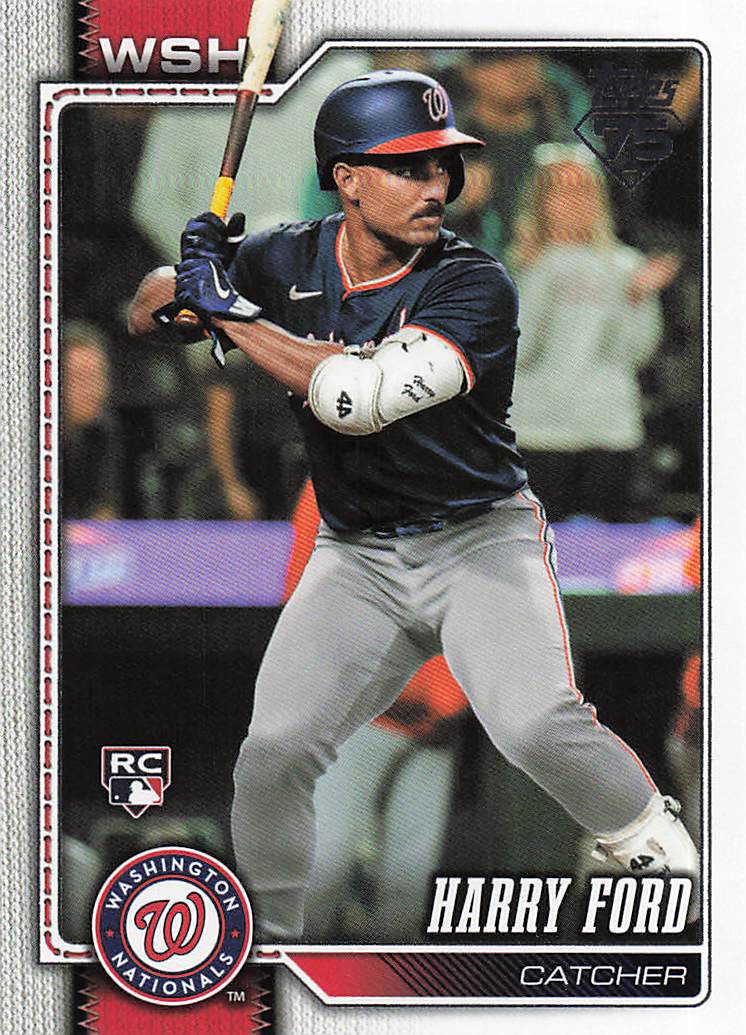 2026 Topps Baseball Harry Ford #659 Rookie