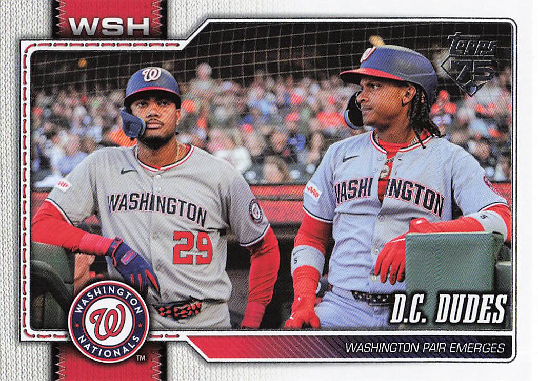 2026 Topps Baseball D.C. Dudes (CJ Abrams / James Wood) #499