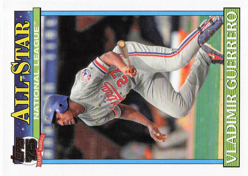 2026 Topps Baseball 1991 Topps Baseball Vladimir Guerrero #91AS-21