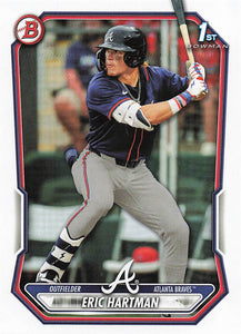 2026 Bowman Baseball Prospects Eric Hartman #BP-102
