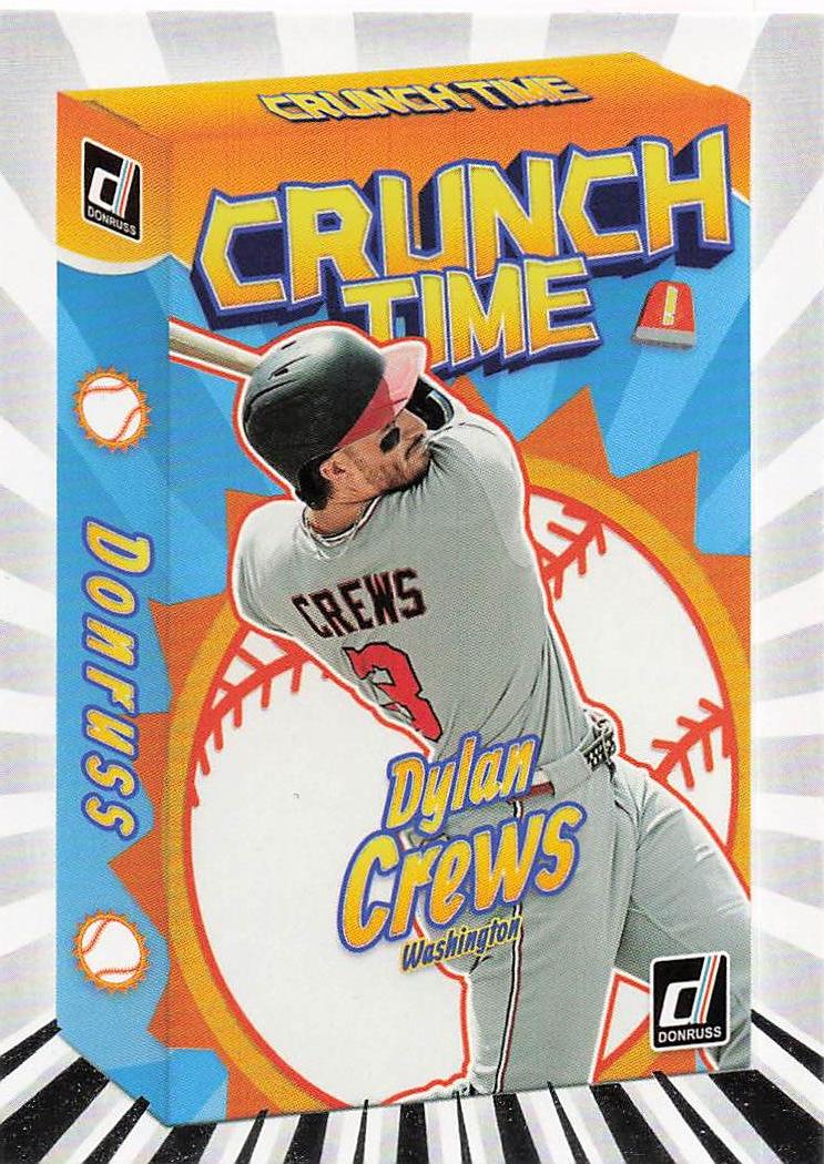 2026 Donruss Baseball Crunch Time Dylan Crews #15
