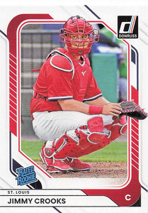 2026 Donruss Baseball Jimmy Crooks #78 Rookie