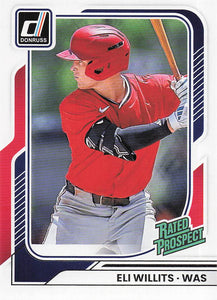 2026 Donruss Baseball Eli Willits #156