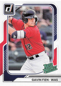2026 Donruss Baseball Gavin Fien #189