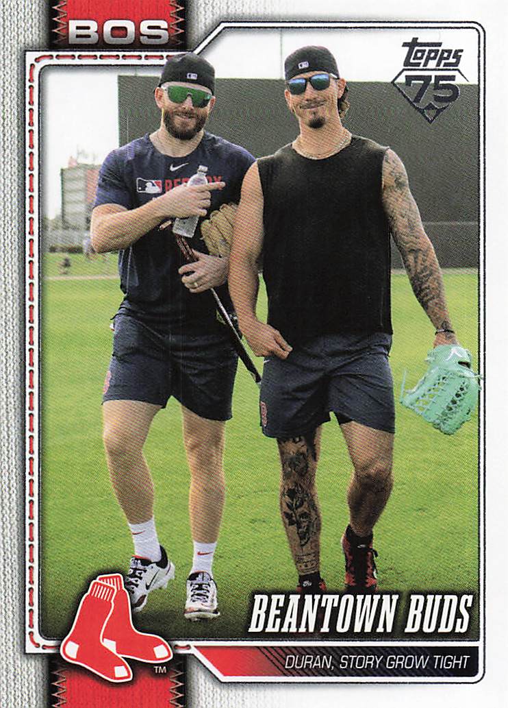 2026 Topps Baseball Beantown Buds (Jarren Duran / Trevor Story) #576