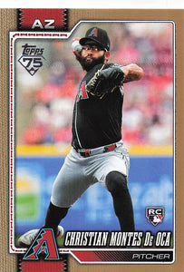 2026 Topps Baseball Gold 1262/2026 Christian Montes De Oca #644