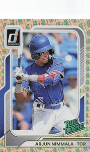 2026 Donruss Baseball Liberty Arjun Nimmala #154