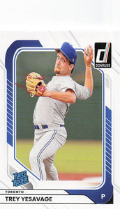 2026 Donruss Baseball Trey Yesavage #37 Rookie
