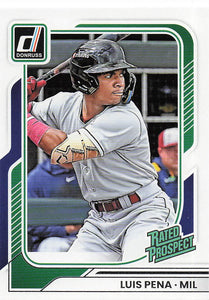 2026 Donruss Baseball Luis Pena #125
