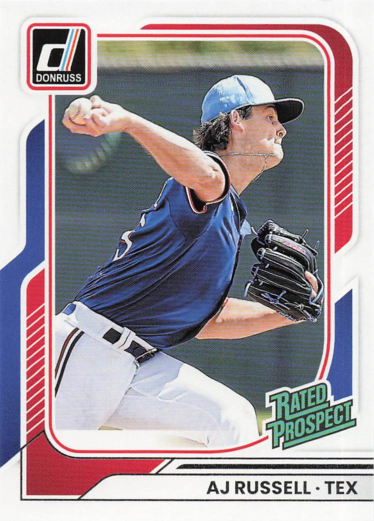 2026 Donruss Baseball AJ Russell #106