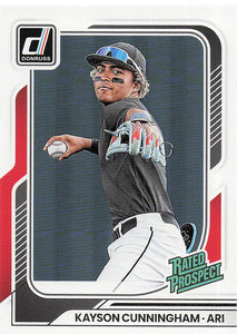 2026 Donruss Baseball Kayson Cunningham #116