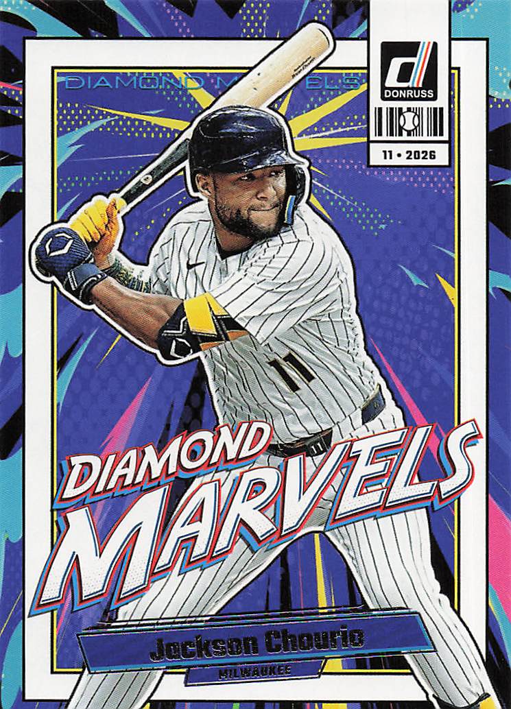 2026 Donruss Baseball Diamond Marvels Jackson Chourio #8