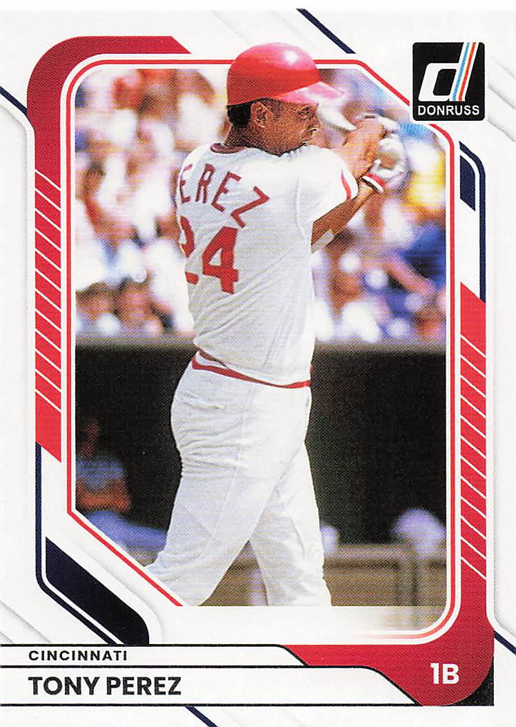 2026 Donruss Baseball Tony Perez #22